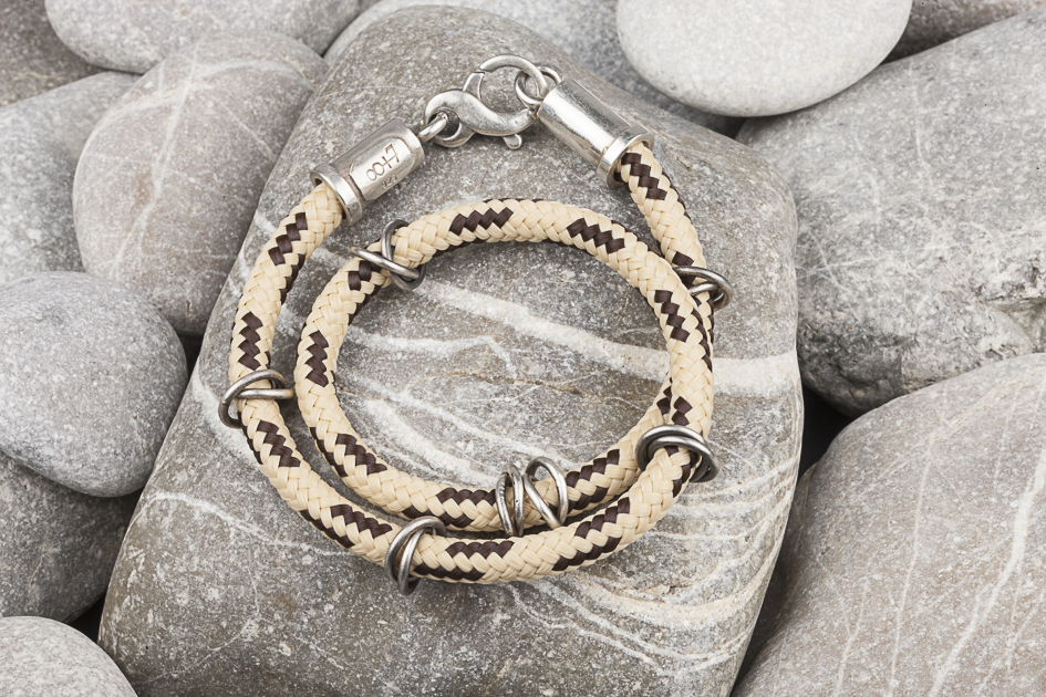 bracelet 'SAILOR' nature-brown