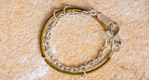 bracelet 'SURFER II' olive