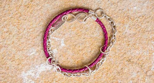 bracelet 'SURFER III' winterberry